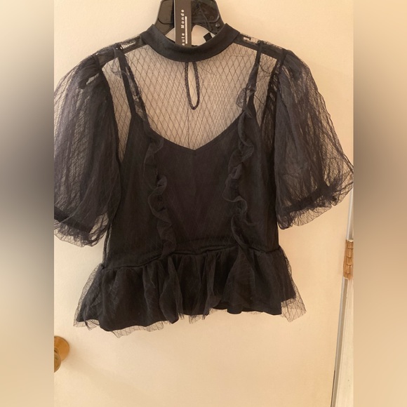 Haute Monde Tops - Black Top